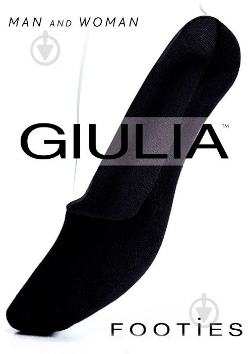 Следы Giulia Footies 120 den р.23-25 черный - фото 1