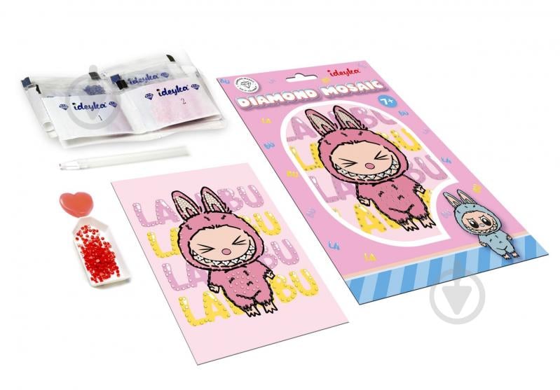 Алмазная мозаика Он Лабубу Ideyka - фото 2 Алмазная мозаика Он Лабубу Ideyka - фото 2