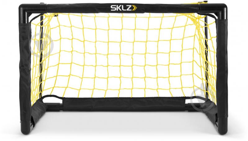 Футбольні ворота розкладні SKLZ Pro Mini Soccer 10911 р. one size чорно-жовтий - фото 2