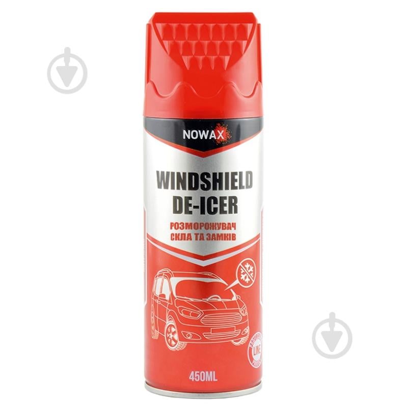 Розморожувач замків і скла Nowax Windshield De-Icer NX45019 450 мл - фото 1