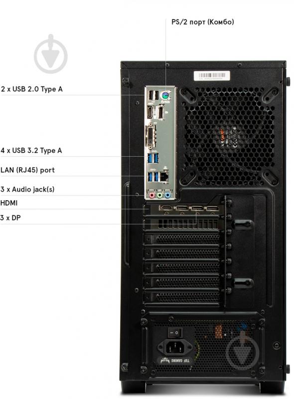 Компьютер Everest Game 9010 (9010_5416) black - фото 6