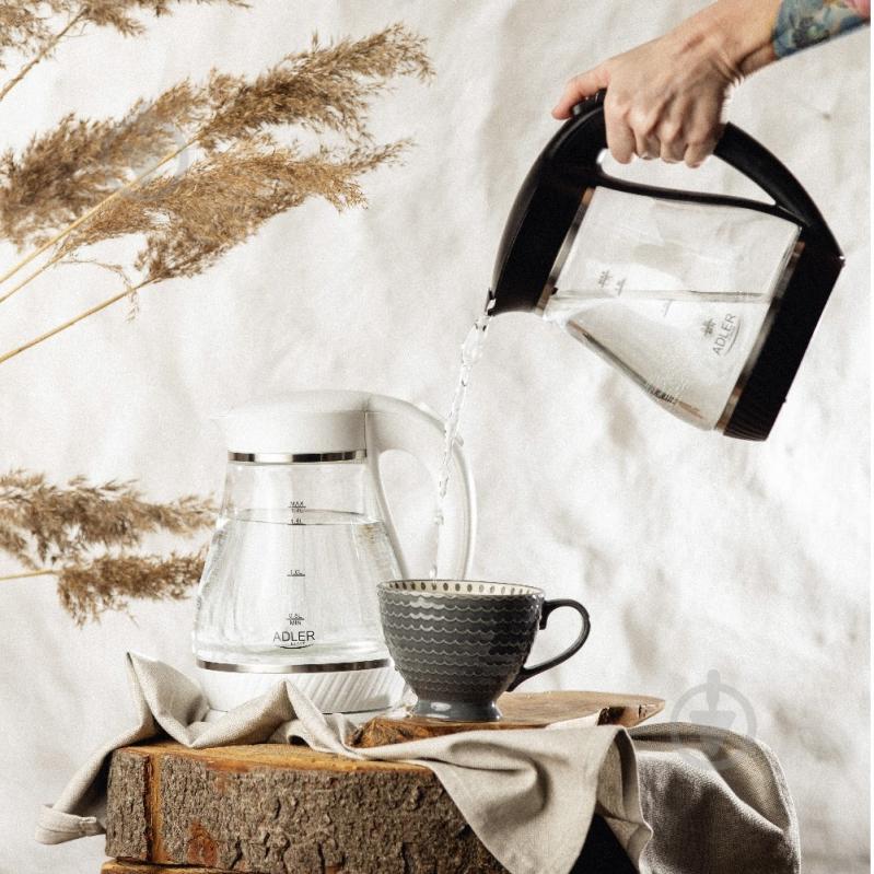 Электрочайник Adler AD 1274 black - фото 5 Электрочайник Adler AD 1274 black - фото 5