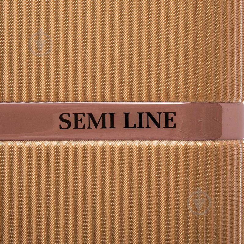 Б'юті-кейс SEMI LINE T5667-1 16 л 1035 Золотиста 16 л Gold (T5667-1) - фото 3 Б'юті-кейс SEMI LINE T5667-1 16 л 1035 Золотиста 16 л Gold (T5667-1) - фото 3