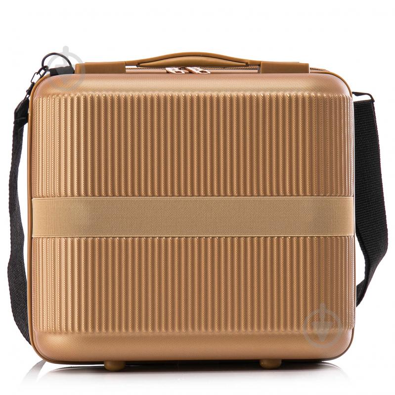 Б'юті-кейс SEMI LINE T5667-1 16 л 1035 Золотиста 16 л Gold (T5667-1) - фото 7 Б'юті-кейс SEMI LINE T5667-1 16 л 1035 Золотиста 16 л Gold (T5667-1) - фото 7