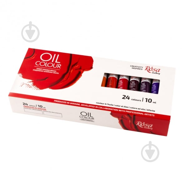 Набор масляных красок 24 x 10 мл ROSA Gallery - фото 1