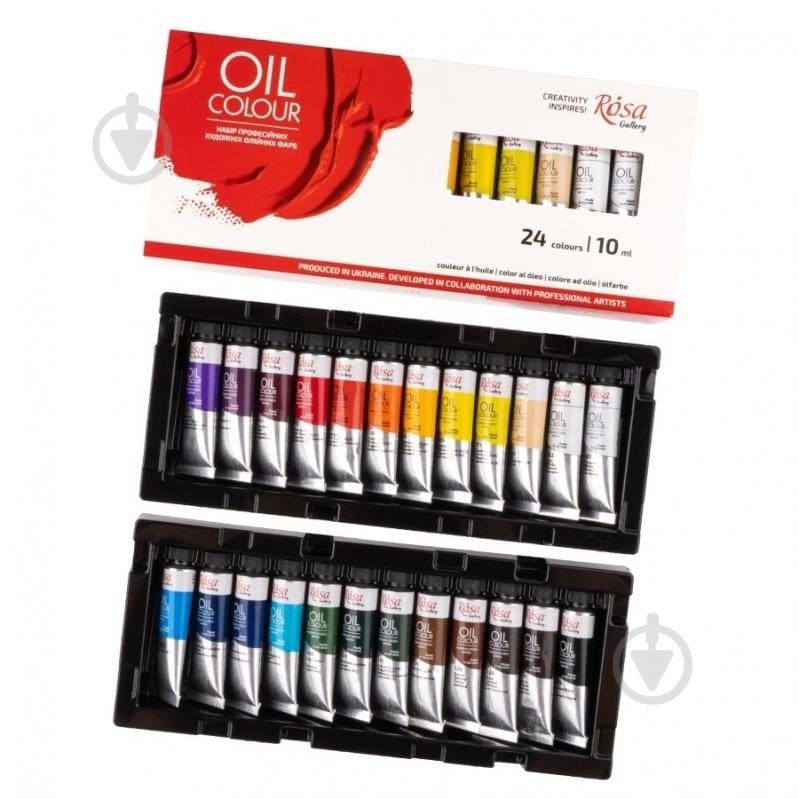 Набор масляных красок 24 x 10 мл ROSA Gallery - фото 2