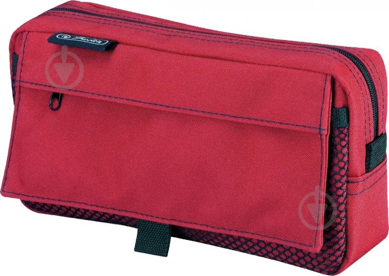 Пенал Pockets Red 11415940 Herlitz красный - фото 1