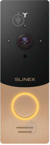 Вызывная панель Slinex ML-20 IP v.2 (черн+зол) - фото 1