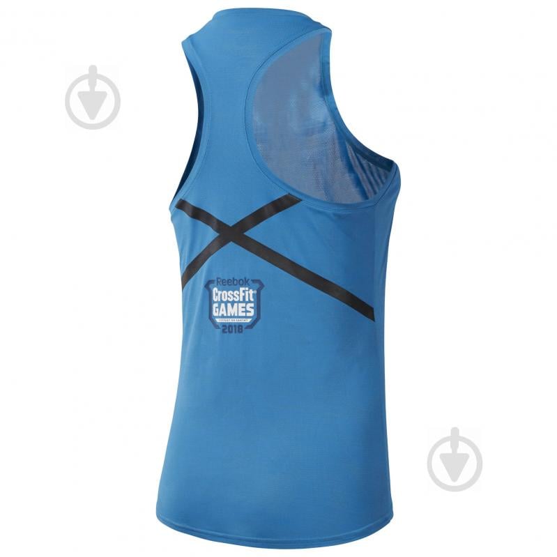 Майка Reebok RC ACTIVCHILL Tank Games DM5666 XS блакитний - фото 2