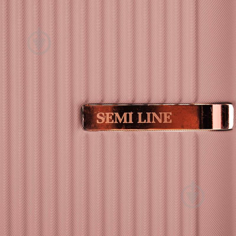 Б'юті-кейс SEMI LINE T5664-2 16 л золотисто-рожевий 16 л Rose (T5664-2) - фото 7 Б'юті-кейс SEMI LINE T5664-2 16 л золотисто-рожевий 16 л Rose (T5664-2) - фото 7