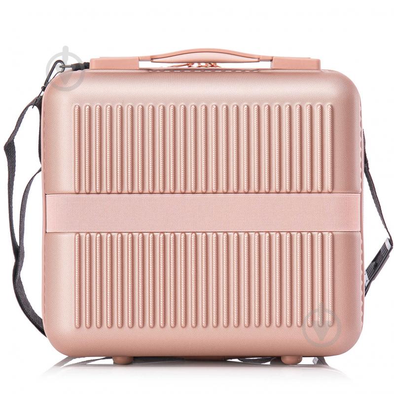 Б'юті-кейс SEMI LINE T5664-2 16 л золотисто-рожевий 16 л Rose (T5664-2) - фото 6 Б'юті-кейс SEMI LINE T5664-2 16 л золотисто-рожевий 16 л Rose (T5664-2) - фото 6