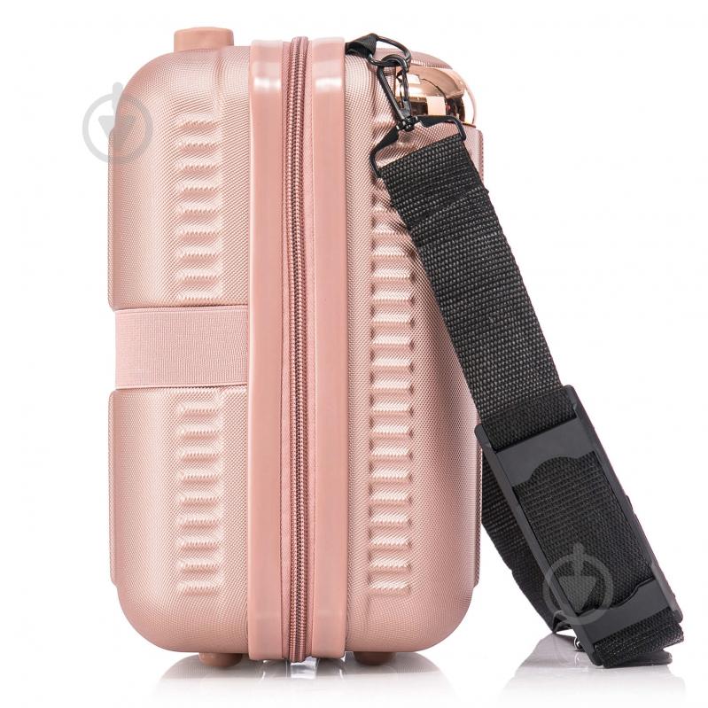 Б'юті-кейс SEMI LINE T5664-2 16 л золотисто-рожевий 16 л Rose (T5664-2) - фото 4 Б'юті-кейс SEMI LINE T5664-2 16 л золотисто-рожевий 16 л Rose (T5664-2) - фото 4