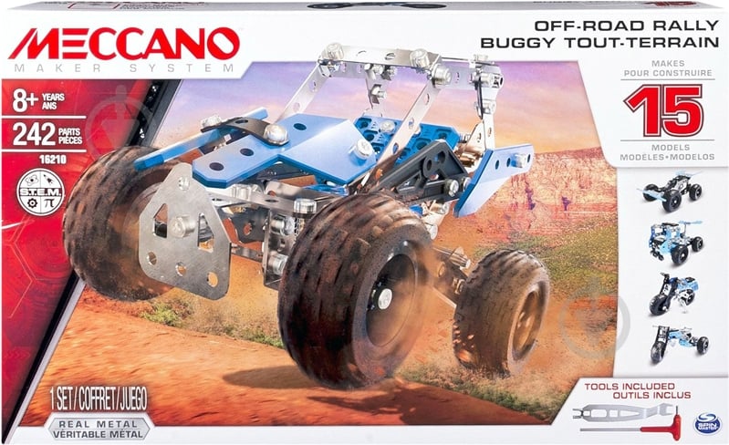 Конструктор Meccano Внедорожник 6028580 - фото 5