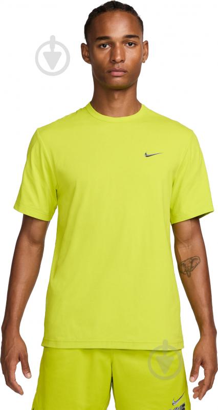 Футболка Nike NK DF HYVERSE TOP SS GFX FV9614-357 р.L зеленый - фото 2