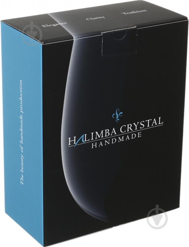 Набір бокалів для червоного вина Halimba Crystal Elegance 450 мл 2 шт. - фото 6