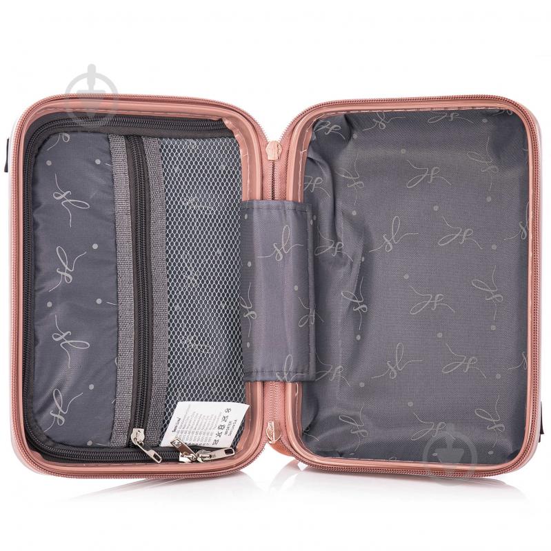 Б'юті-кейс SEMI LINE T5664-1 4,5 л золотисто-рожевий 4.5 л Rose (T5664-1) - фото 3 Б'юті-кейс SEMI LINE T5664-1 4,5 л золотисто-рожевий 4.5 л Rose (T5664-1) - фото 3