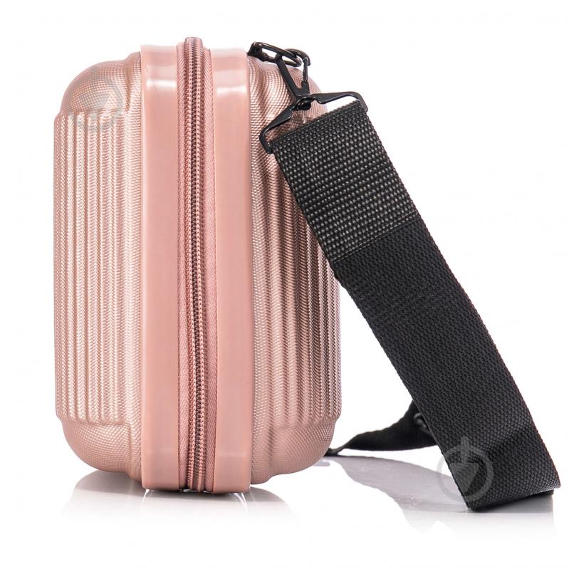 Б'юті-кейс SEMI LINE T5664-1 4,5 л золотисто-рожевий 4.5 л Rose (T5664-1) - фото 2 Б'юті-кейс SEMI LINE T5664-1 4,5 л золотисто-рожевий 4.5 л Rose (T5664-1) - фото 2