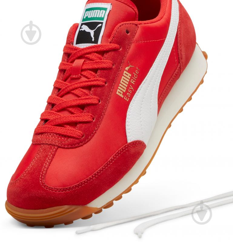 Кроссовки женские демисезонные Puma EASY RIDER VINTAGE 39902801 р.37,5 красные - фото 4