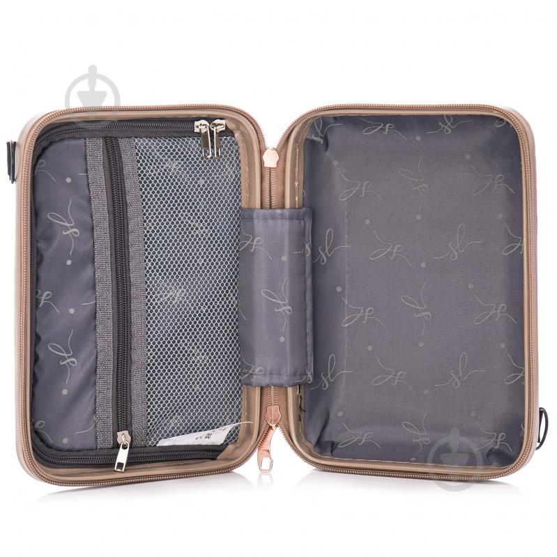 Б'юті-кейс SEMI LINE T5666-1 4,5 л шампанське 4,5 л (T5666-1) - фото 2 Б'юті-кейс SEMI LINE T5666-1 4,5 л шампанське 4,5 л (T5666-1) - фото 2