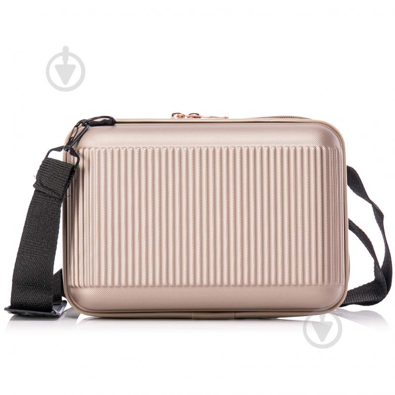 Б'юті-кейс SEMI LINE T5666-1 4,5 л шампанське 4,5 л (T5666-1) - фото 5 Б'юті-кейс SEMI LINE T5666-1 4,5 л шампанське 4,5 л (T5666-1) - фото 5