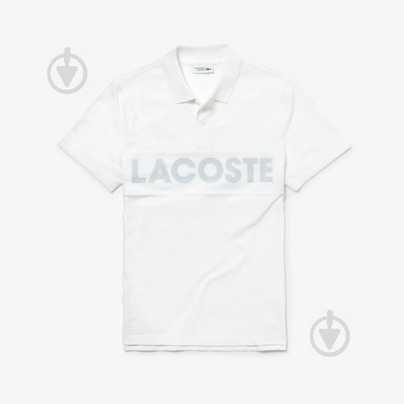 Поло Lacoste YH4387A20 р.2 белый - фото 1