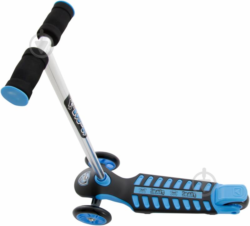 Самокат синий GW-001 - фото 3