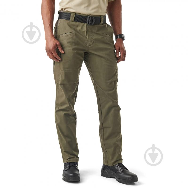 Брюки тактические 5.11 Tactical Icon Pants р. W32/L30 Ranger green (74521-186) - фото 2