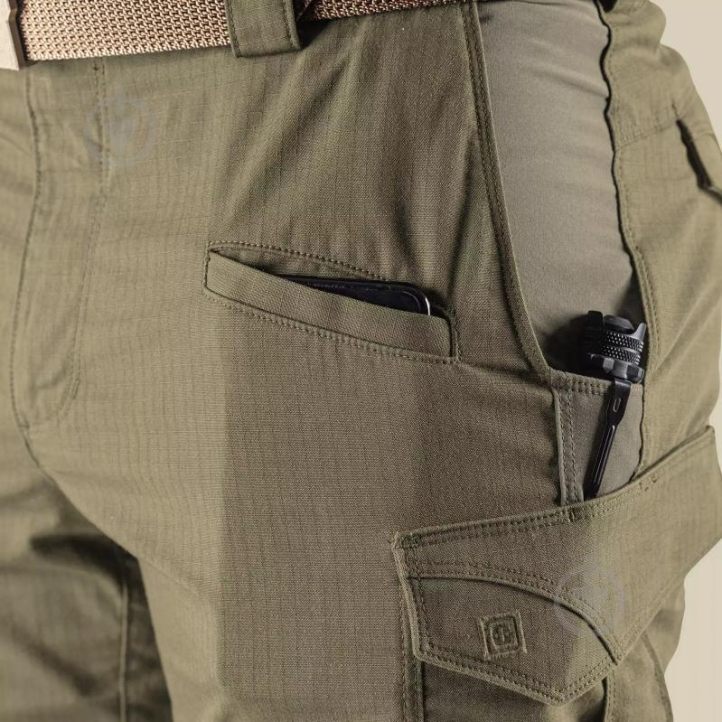 Брюки тактические 5.11 Tactical Icon Pants р. W32/L30 Ranger green (74521-186) - фото 14