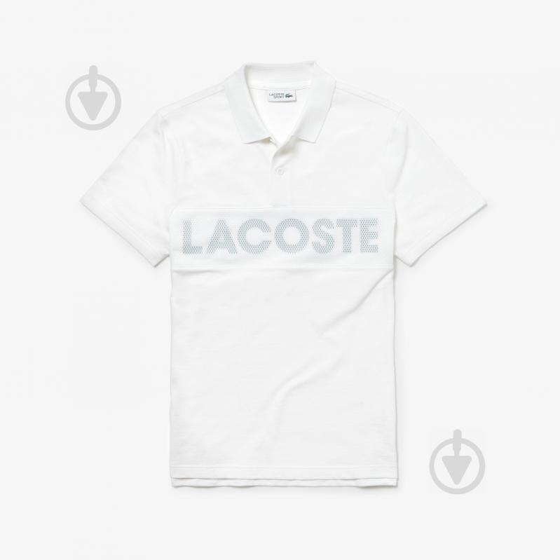 Поло Lacoste YH4387A20 р.6 белый - фото 1