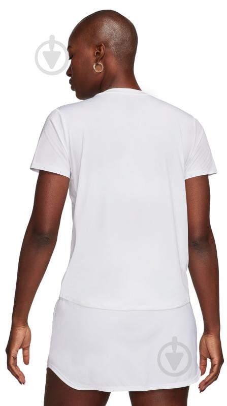 Футболка Nike NK ONE CLASSIC DF SS TOP FN2798-100 р.XS белый - фото 2