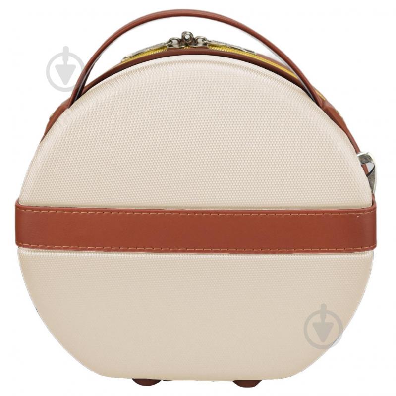 Б'юті-кейс SEMI LINE T5670-1 5 л бежево-коричневий 5 л Ecru/Brown (T5670-1) - фото 3 Б'юті-кейс SEMI LINE T5670-1 5 л бежево-коричневий 5 л Ecru/Brown (T5670-1) - фото 3