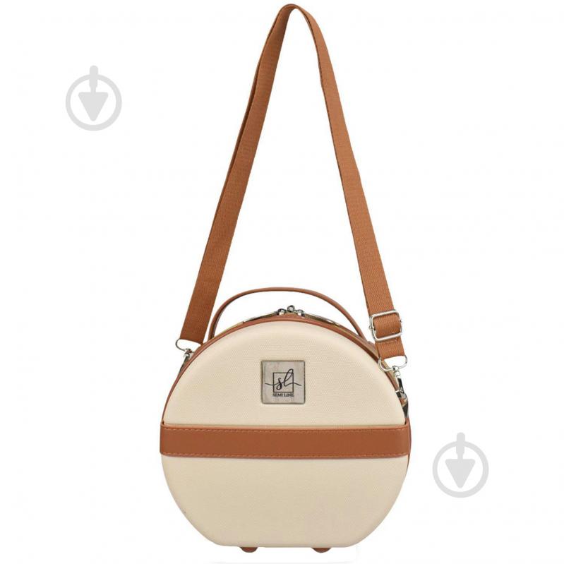 Б'юті-кейс SEMI LINE T5670-1 5 л бежево-коричневий 5 л Ecru/Brown (T5670-1) - фото 4 Б'юті-кейс SEMI LINE T5670-1 5 л бежево-коричневий 5 л Ecru/Brown (T5670-1) - фото 4