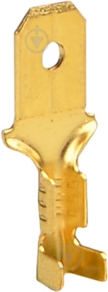 Наконечник АСКО-УКРЕМ без ізоляції розрізні (тато) DJ611 - 6,3 (100 шт.) золотий A0060170019 - фото 1 Наконечник АСКО-УКРЕМ без ізоляції розрізні (тато) DJ611 - 6,3 (100 шт.) золотий A0060170019 - фото 1