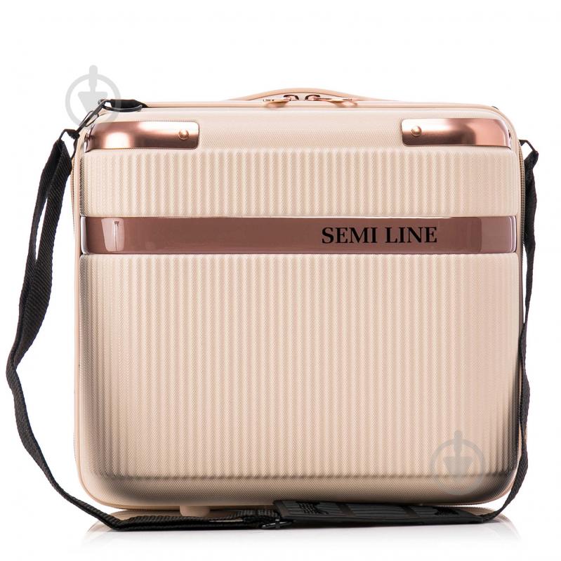 Б'юті-кейс SEMI LINE T5669-1 16 л екрю 16 л Ecru (T5669-1) - фото 2