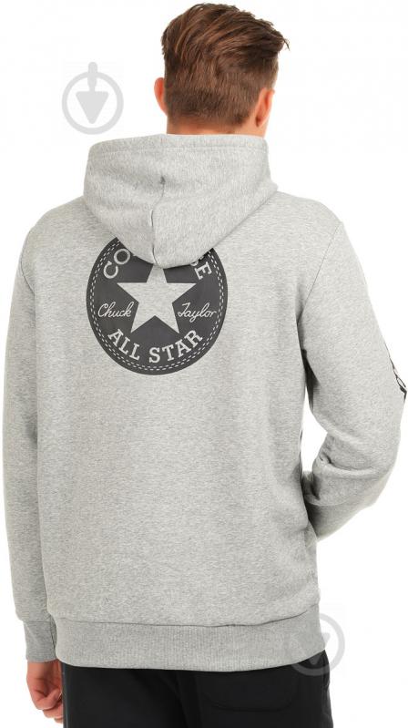 Джемпер Converse Chuck_Taylor_Graphic_Pullover_Hoodie 10007066-035 р. M сірий - фото 2