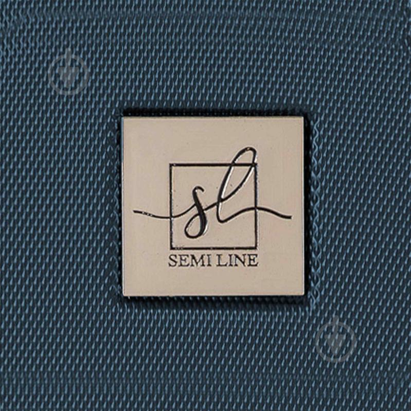 Б'юті-кейс SEMI LINE T5672-1 5 л коричневий із синім 5 л B лue/Brown (T5672-1) - фото 4 Б'юті-кейс SEMI LINE T5672-1 5 л коричневий із синім 5 л B лue/Brown (T5672-1) - фото 4