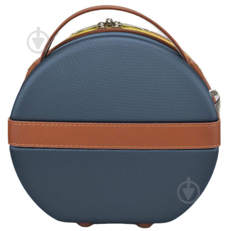 Б'юті-кейс SEMI LINE T5672-1 5 л коричневий із синім 5 л B лue/Brown (T5672-1) - фото 3 Б'юті-кейс SEMI LINE T5672-1 5 л коричневий із синім 5 л B лue/Brown (T5672-1) - фото 3