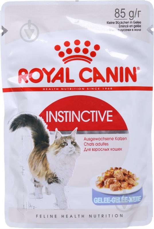 Корм влажный для взрослых кошек Royal Canin Instinctive в желе 6х85 г мясо 85 г - фото 3