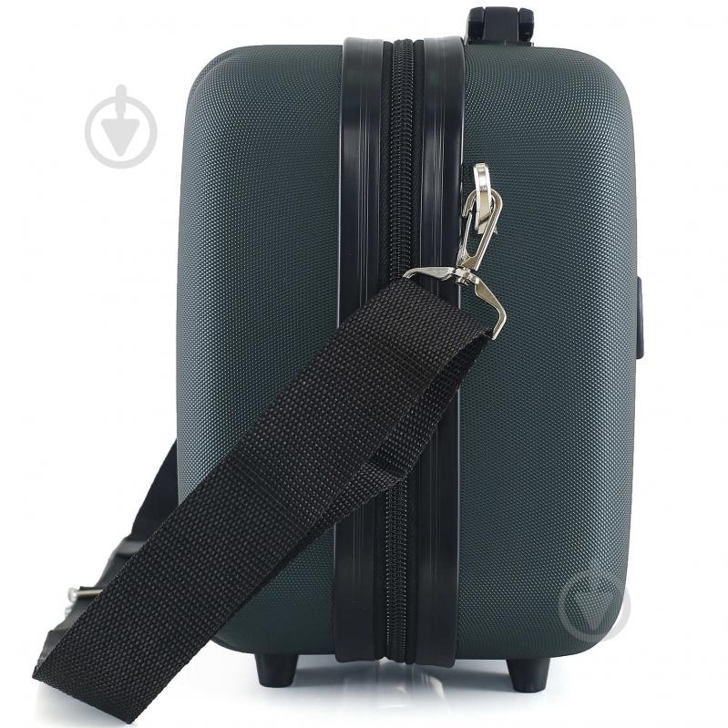 Б'юті-кейс SEMI LINE T5761-1 18 л синьо-зелений 18 л Petrol (T5761-1) - фото 4 Б'юті-кейс SEMI LINE T5761-1 18 л синьо-зелений 18 л Petrol (T5761-1) - фото 4