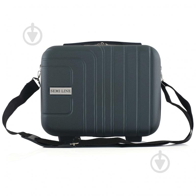 Б'юті-кейс SEMI LINE T5761-1 18 л синьо-зелений 18 л Petrol (T5761-1) - фото 2 Б'юті-кейс SEMI LINE T5761-1 18 л синьо-зелений 18 л Petrol (T5761-1) - фото 2