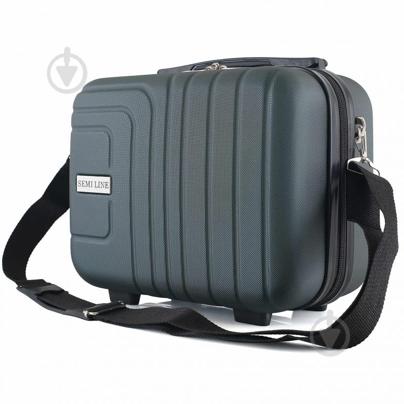 Б'юті-кейс SEMI LINE T5761-1 18 л синьо-зелений 18 л Petrol (T5761-1) - фото 1 Б'юті-кейс SEMI LINE T5761-1 18 л синьо-зелений 18 л Petrol (T5761-1) - фото 1