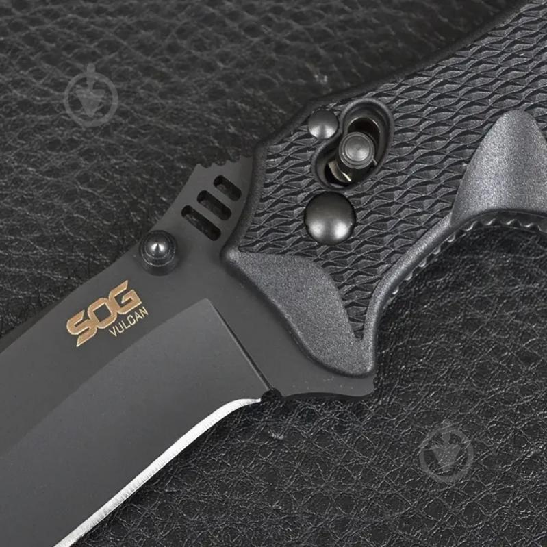 Нож SOG Vulcan Black TiNi VL-11 - фото 4