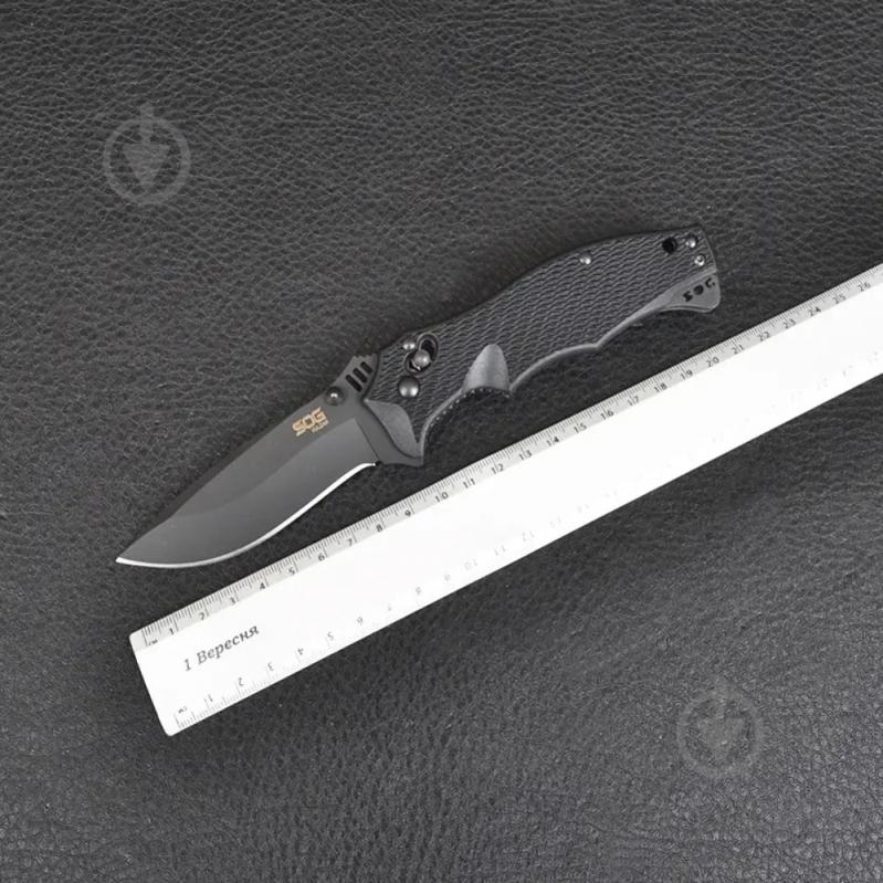 Нож SOG Vulcan Black TiNi VL-11 - фото 6