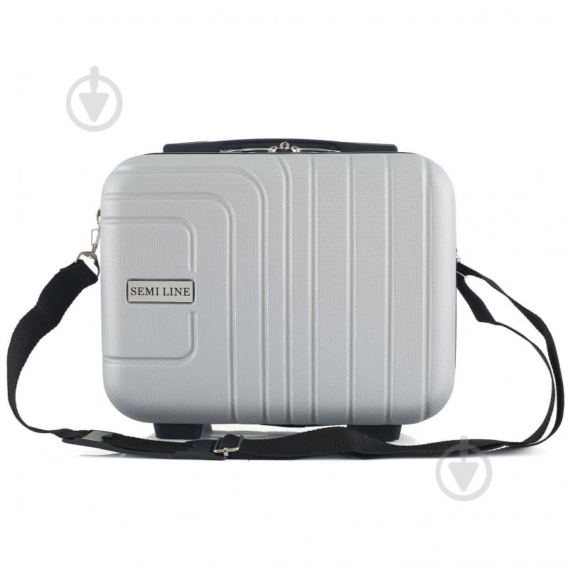 Б'юті-кейс SEMI LINE T5762-1 15 л 671 Світло-сіра 18 Light Grey (T5762-1) - фото 3 Б'юті-кейс SEMI LINE T5762-1 15 л 671 Світло-сіра 18 Light Grey (T5762-1) - фото 3