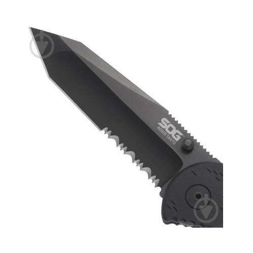 Ніж SOG Aegis Black TiNi AE02-CP - фото 2