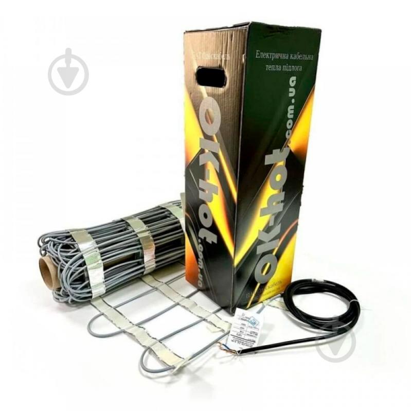 Нагрівальний мат OK-hot 170; 2576 Вт; 15;0 м2 - фото 3 Нагрівальний мат OK-hot 170; 2576 Вт; 15;0 м2 - фото 3