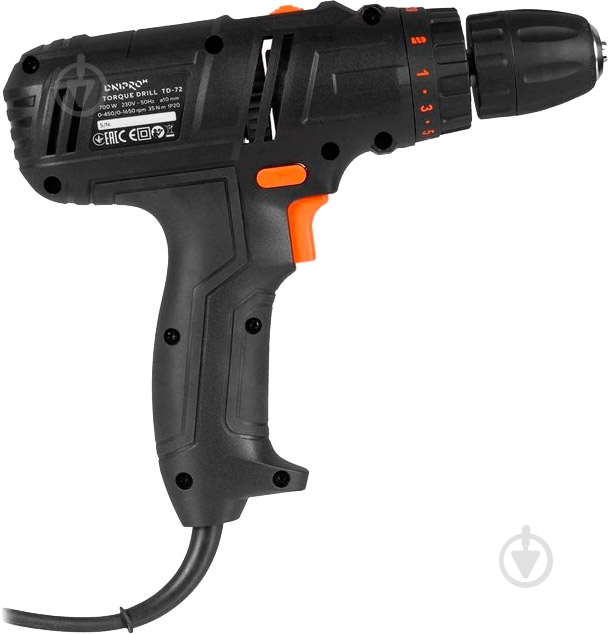 Шуруповерт мережевий DNIPRO-М TD-72 - фото 3 Шуруповерт мережевий DNIPRO-М TD-72 - фото 3