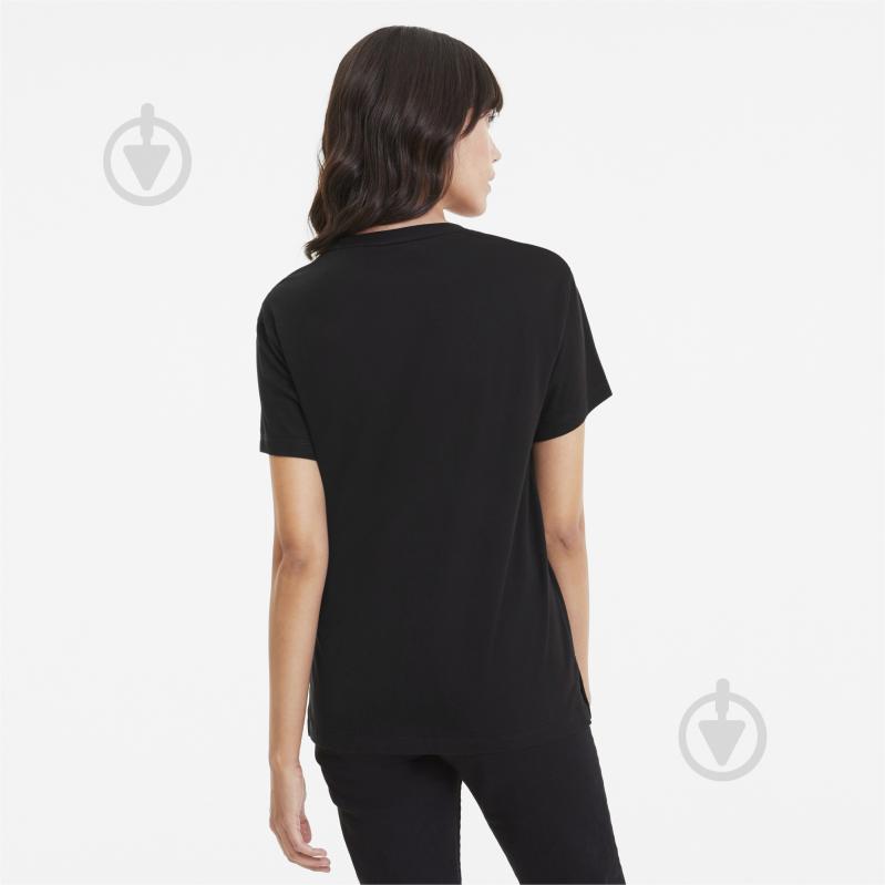 Футболка Puma Classics Logo Tee 59551491 р.S черный - фото 4