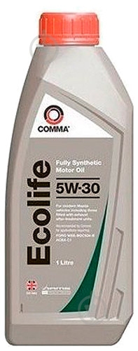 Моторне мастило COMMA ECOLIFE 5W-30 1 л (ECOLIFE 5W30 SYNT. 1L) - фото 1