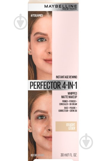 Основа під макіяж Maybelline New York Instant Perfector 4 in 1. Праймер, пудра, консилер, ВВ-крем з матувальним е - фото 3